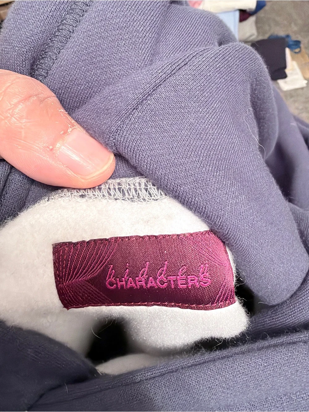 2XL Hidden Character black mage hoodie
